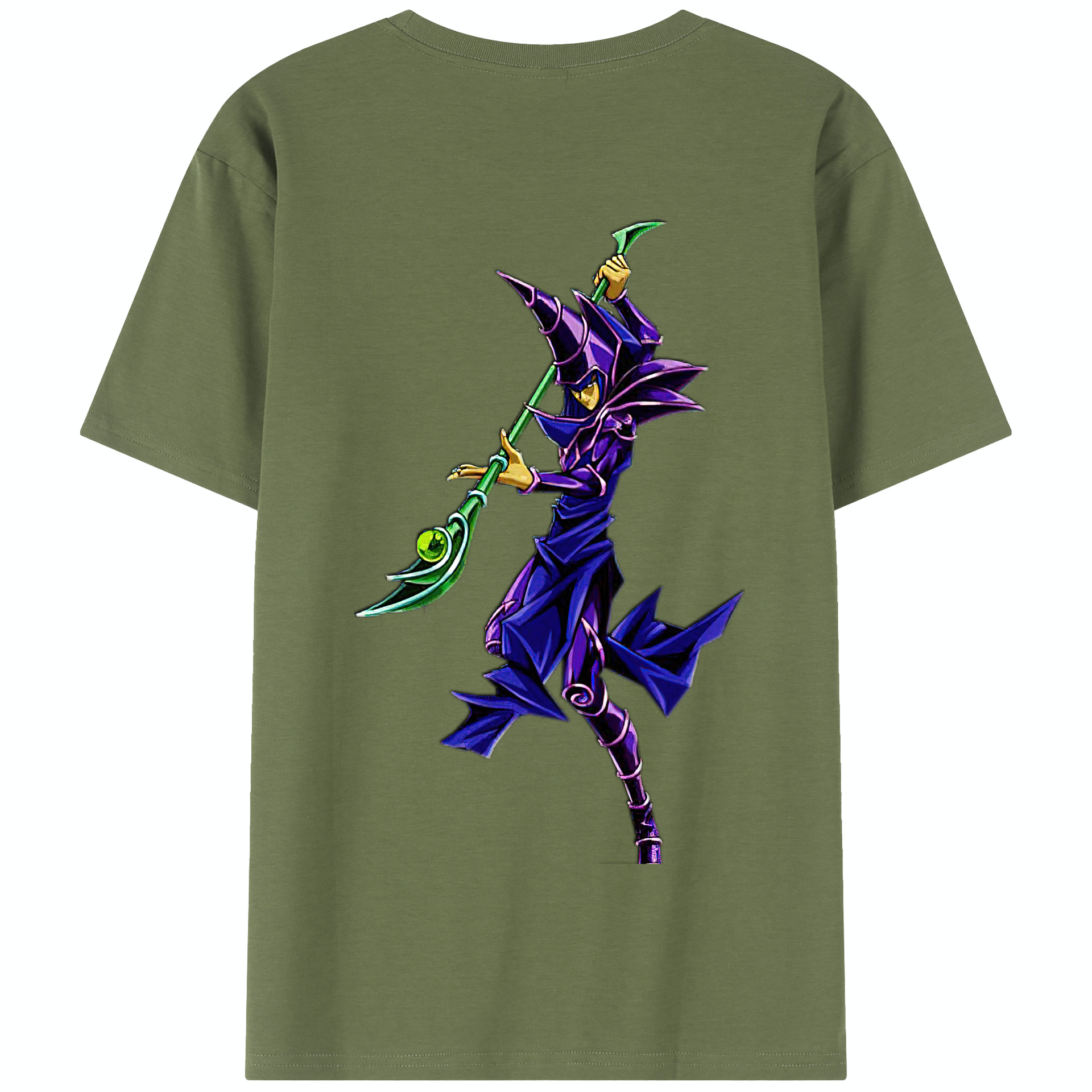 （画像用） 遊☆戯☆王 Yu-Gi-Oh! 綿100％半袖Tシャツ（背面プリント）